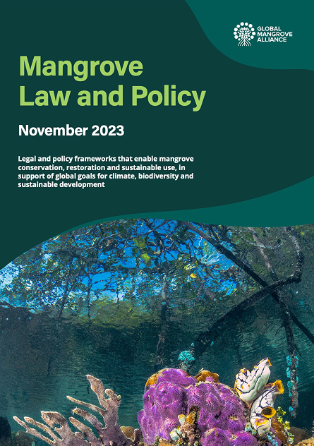 Mangrove Law and Policy Nov 2023 Report document cover
