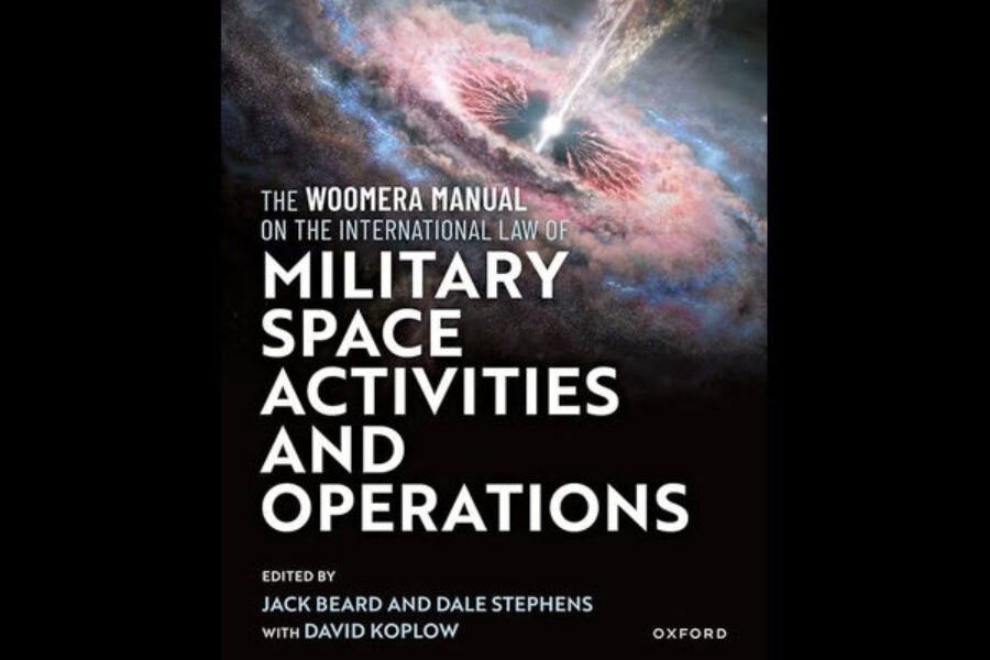 This handbook, by Professor David Koplow and published by Oxford University Press, provides the first comprehensive presentation of the current intricate legal regime governing national security actions outside the atmosphere.